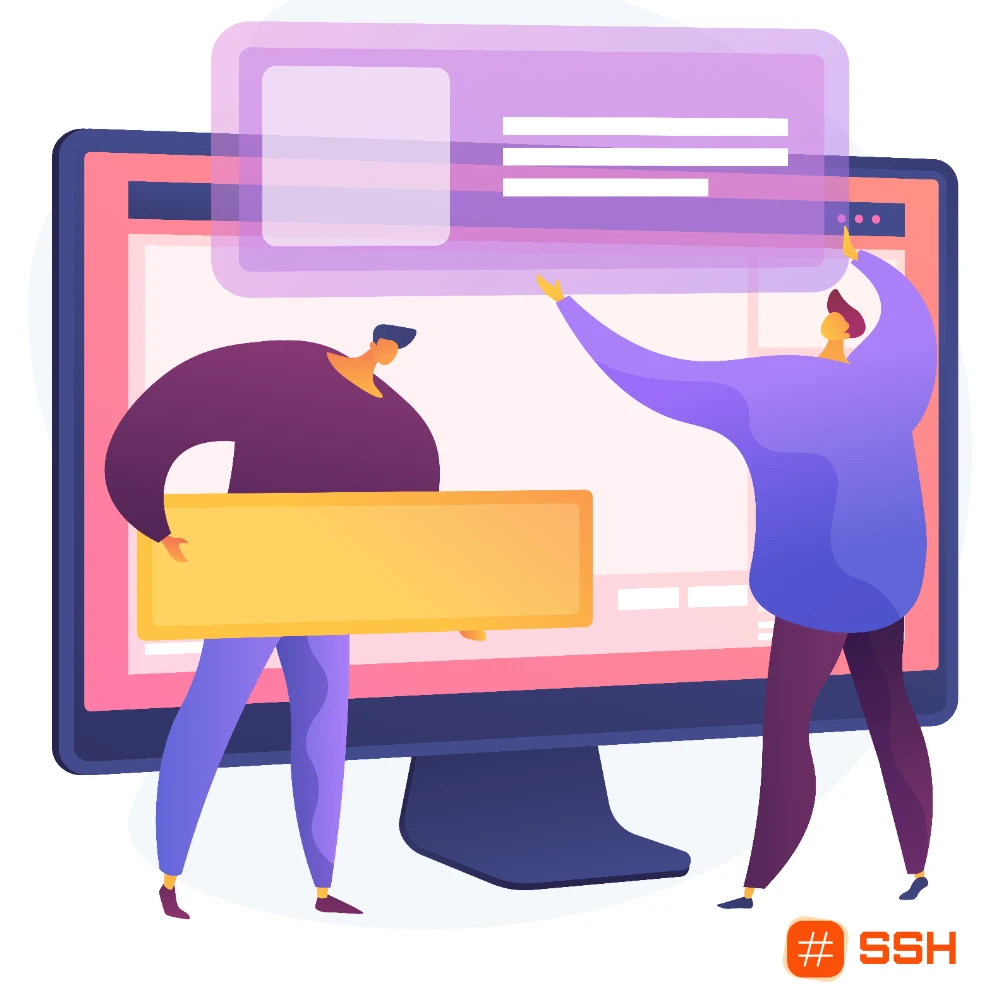 Заказать Корпоративный сайт SSH FIRST